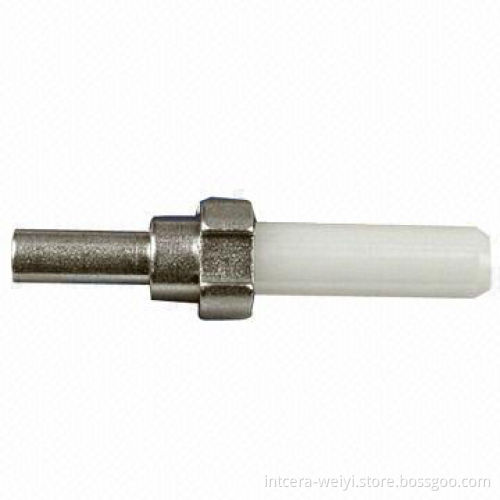 SC/PC Zirconia Ceramic Ferrule with Flange, High-precision for Concentricity, ID and OD